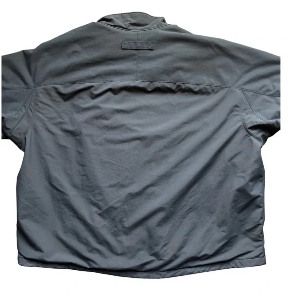 Duluth Trading Co Mens Gray Fleece Lined Insulated Grab Jacket Size 4XL - Picture 3 of 10